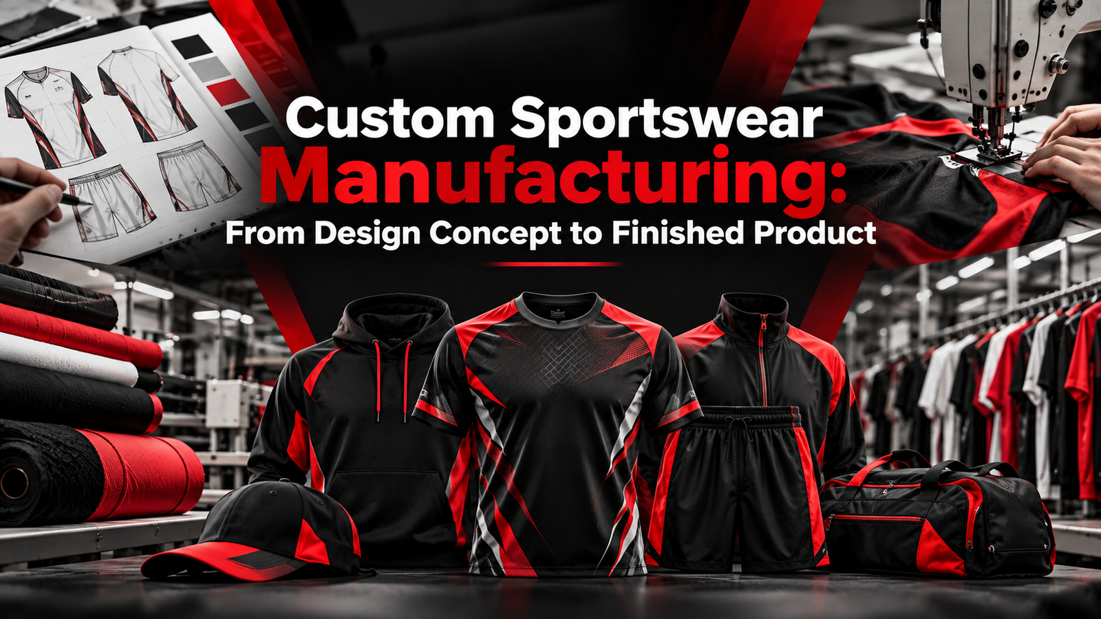 Custom Sportswear Manufacturing Journey
