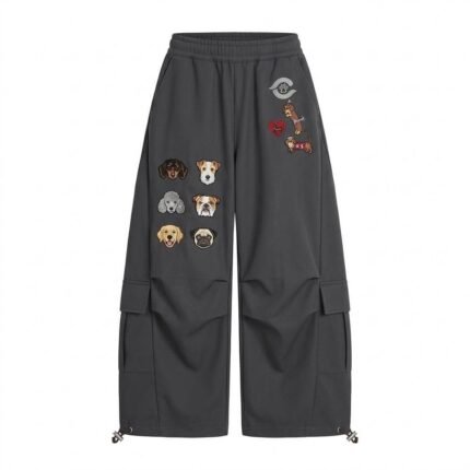 Custom Embroidered Cargo Pants for Streetwear & Fashion Brands