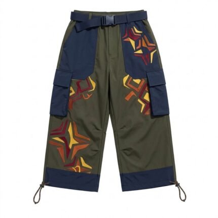 Custom Embroidered Cargo Pants for Streetwear & Fashion Brands
